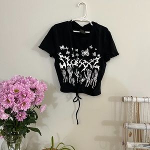 ZUMMIEZ graphic crop top
